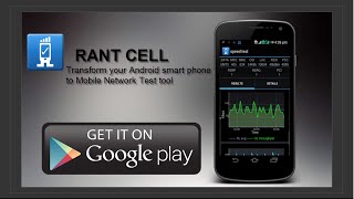 RantCell Test on 2G/3G/4G/CDMA Android app demonstration video screenshot 2