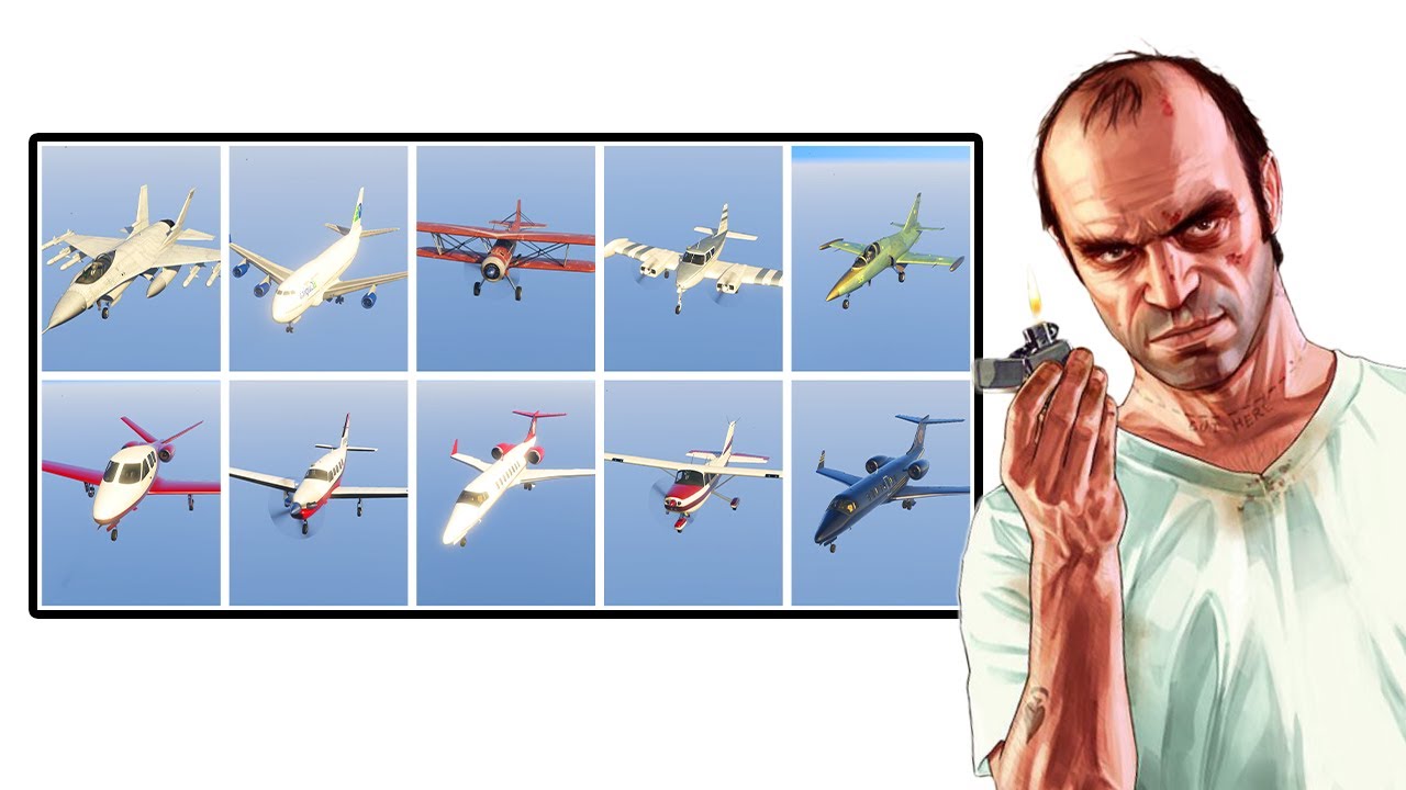 TODOS los aviones de GTA 5 y cómo conseguirlos
