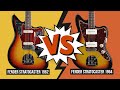 Audio Comparison - 1966 Jaguar vs 1966 Jazzmaster (no talking)