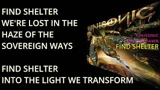 UNISONIC FIND SHELTER with lyrics LIGHT OF DAWN 2014
