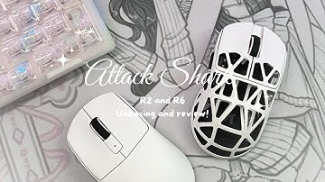 attack shark r2 & r6 | unboxing + review