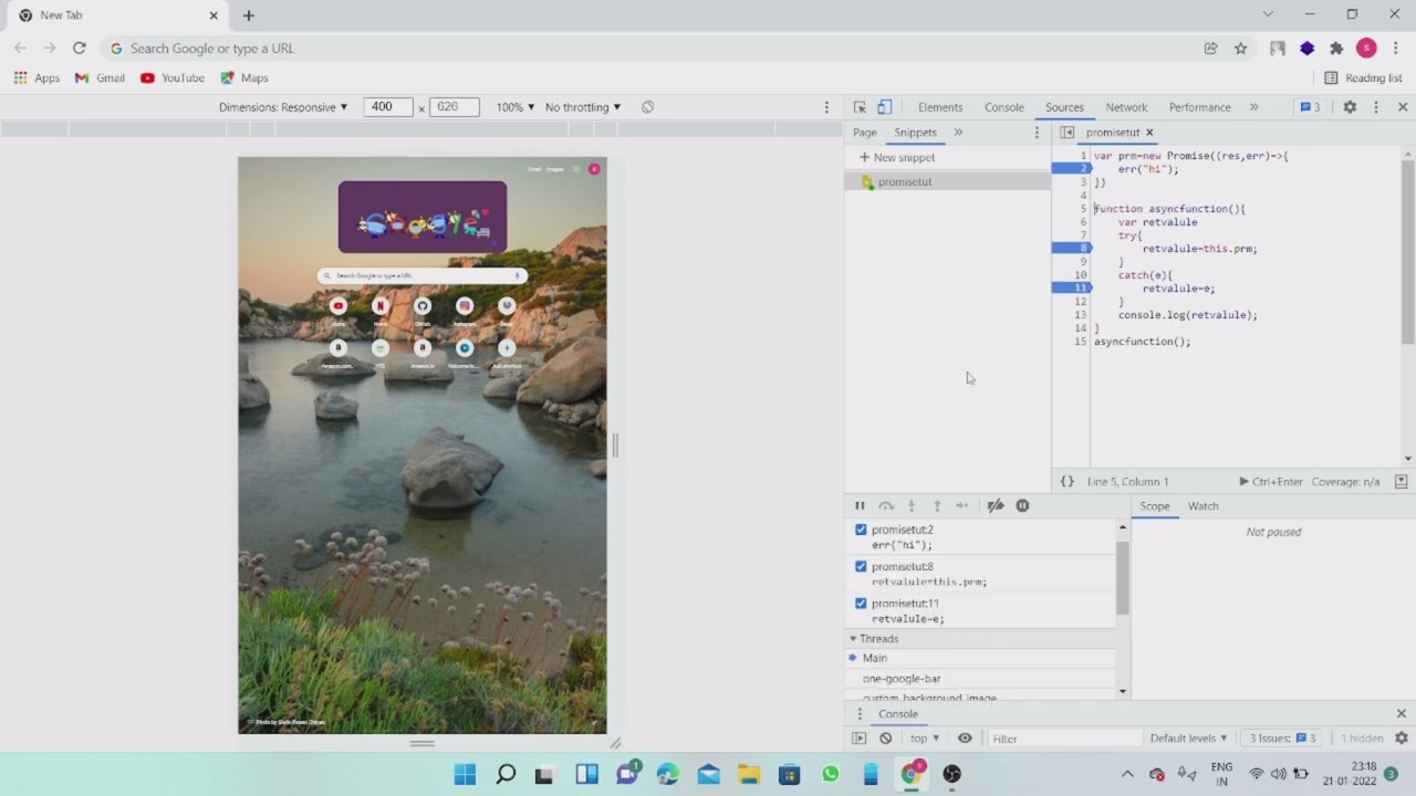 6.Ionic Tutorial(Using Promises Async Await)