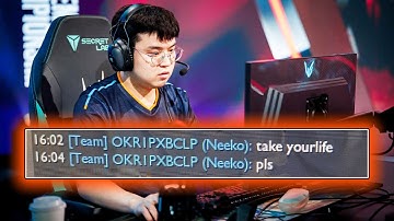 PRO PLAYER tells his Solo Queue teammate to "take yourlife"