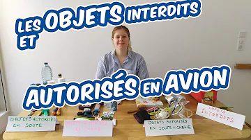 Quel sont les produits interdits en soute