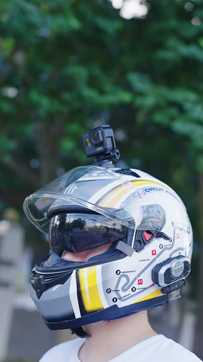 Show off your motorcycle riding skills with these helmet mounts for your action camera!