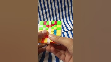 Superflip pattern on 7 by 7 rubik