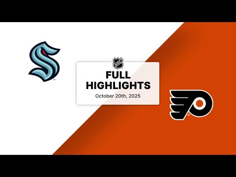 NHL Highlights Kraken Vs Flyers October 20 2025