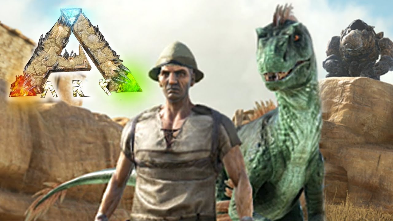 ARK | Scorched Earth - RAPTORS & JERBOA TAMING Ep1 - Scorched Earth Map Gameplay