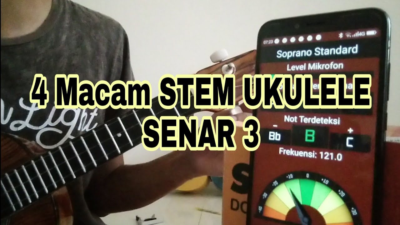 4 MACAM STEM UKULELE SENAR 3 by Abbad dirgantara - YouTube