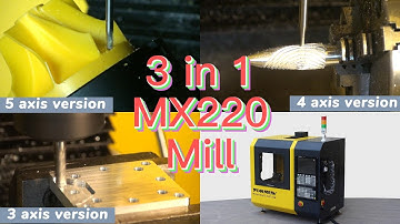 Pay very less cost to buy a Yornew benchtop 5 axis CNC milling machine & own 3 type version function