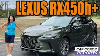 Check out the 2024 Lexus RX450h+ PlugIn Hybrid Luxury Electric SUV