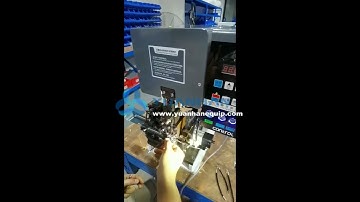 Semi-automatic Wire Stripping and Terminal Crimping Machine YH-2.0BT - Yuanhan