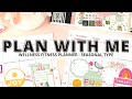 PLAN WITH ME | CLASSIC TEACHER LAYOUT | WELLNESS/FITNESS PLANNER | SUMMER