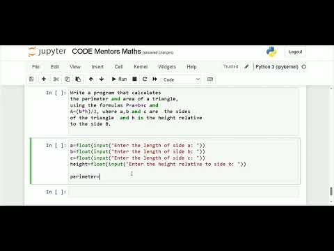 Learn to calculate triangle area in Python: A step-by-step guide