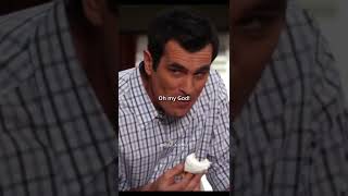 Claire And Phil Eat HALEY's Cupcakes ||  || Modern Family Funny Moments || #shorts