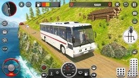 Indian Coach Bus - City Coach Bus Driving Gameplay Part 2 - Harini Game Android Gameplay