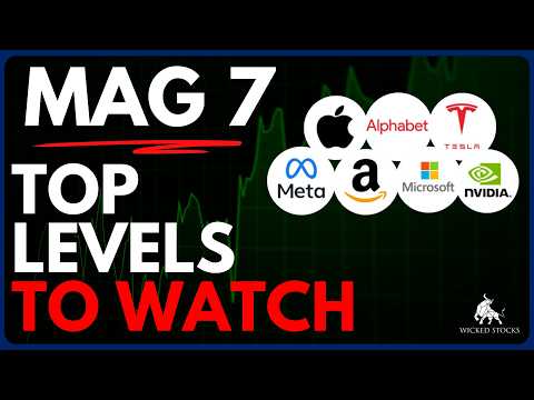 Video preview for In this video, we break down the Magnificent Seven stocks — Alphabet (GOOGL), Amazon (AMZN), Apple (AAPL), Meta (META), Microsoft (MSFT), Nvidia (NVDA), Palantir (PLTR), and Tesla (TSLA).