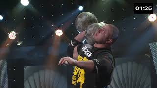 Mateusz Kieliszkowski World Record Dumbbell Lift During Strongman Finals at the 2020 Arnold Classic