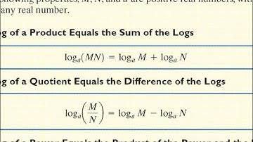 Precalculus Section 5.5 Properties of logarithms