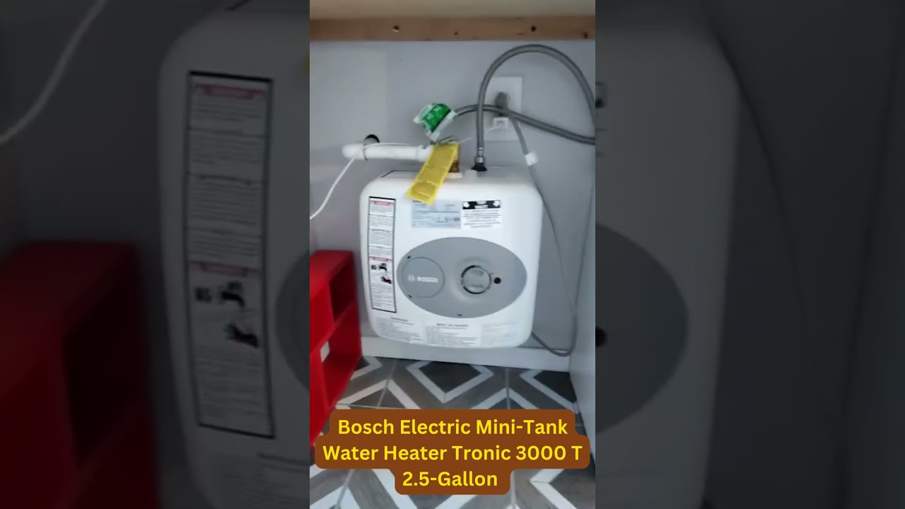 Bosch Electric Mini Tank Water Heater Tronic 3000 T 2 5 Gallon ES2 
