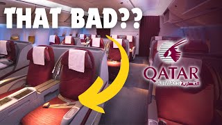 SURVIVING in QATAR's WORST Business Class (Old 777-300ER) MNL-DOH