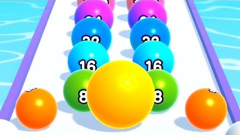 Ball Run 2048 - All Levels Gameplay Walkthrough Android,iOS (Part 6)