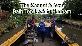 Timelapse of Bath Top lock to Hanham Bristol by canal and river.