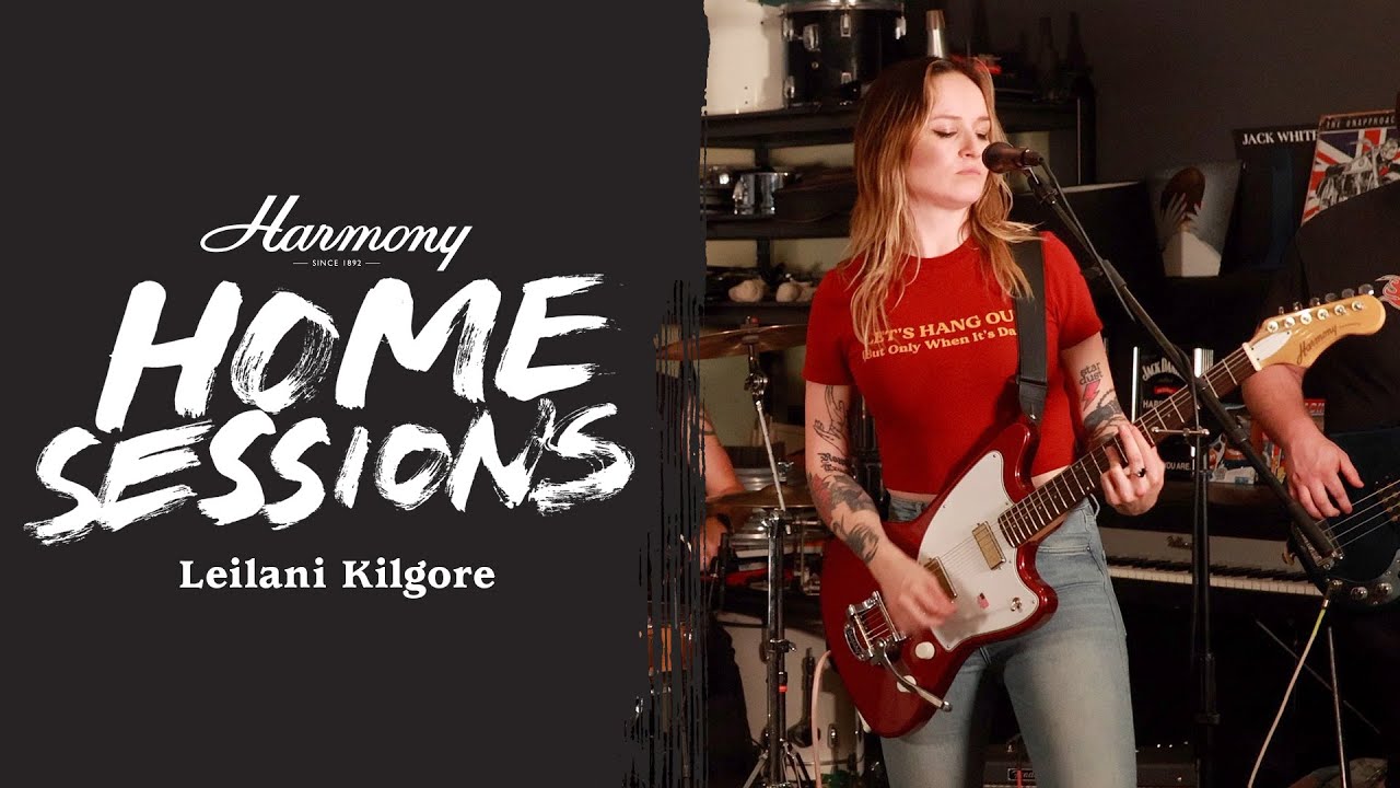 Leilani Kilgore and the Silhouette with Bigsby Electric Guitar | Harmony Home Sessions
