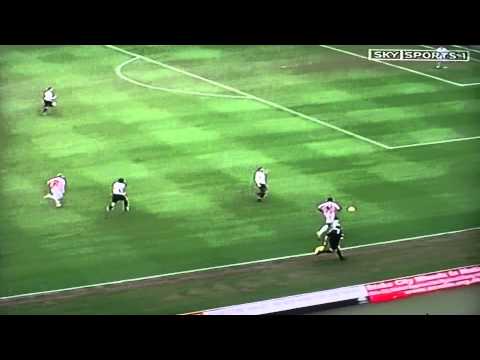 Stoke City 0-0 Luton Town.Lge That Sol Davis Tackle 17th Feb 2007AVI