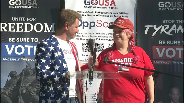 Suzanne Monk Speaks at Unite For Freedom Rally at ...