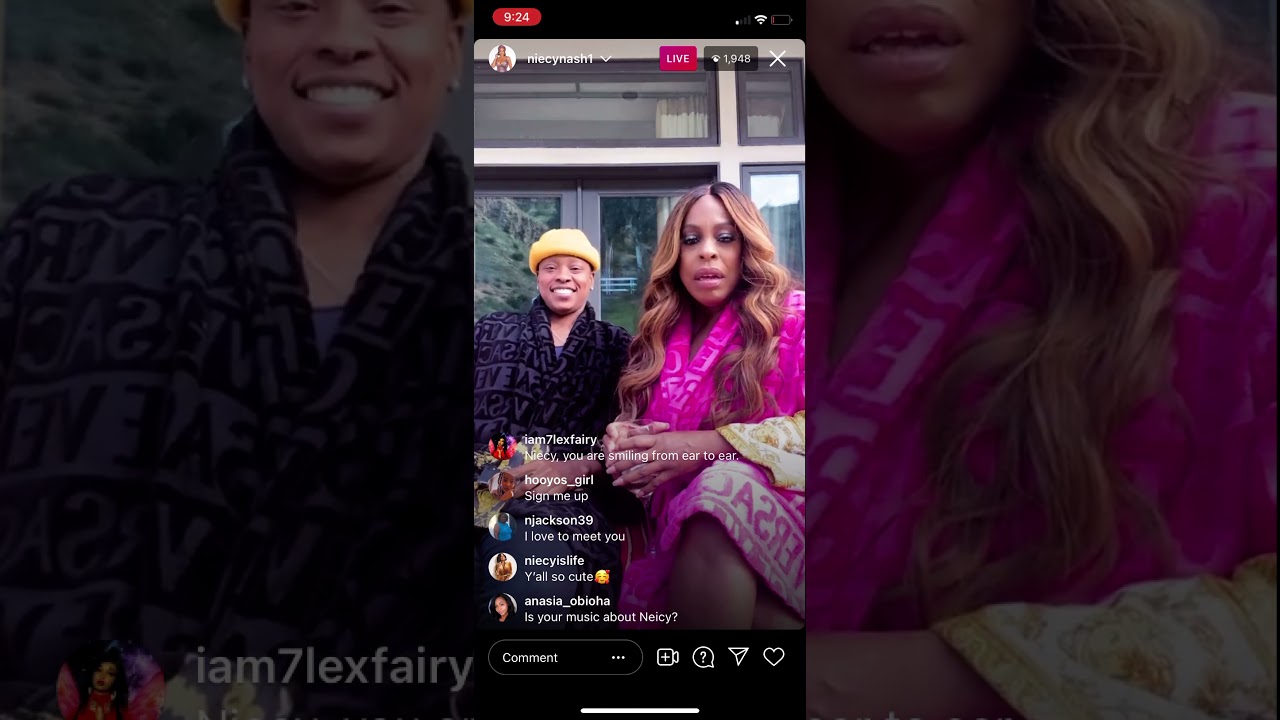Niecy Nash Blushes over her HERband|Talks about Claws