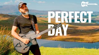 Lou Reed - Perfect Day - Electric Guitar Cover by Kfir Ochaion - Emerald Guitars Resimi