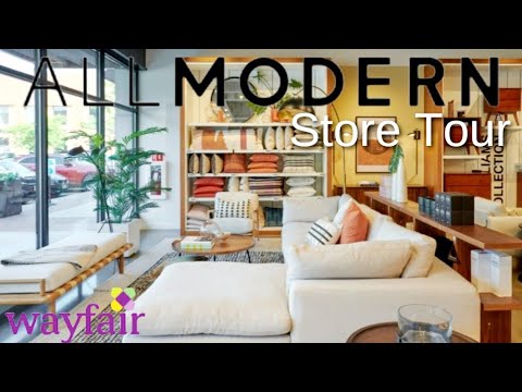 All Modern Store Tour  Wayfair Furniture & Decor Trends for 2024