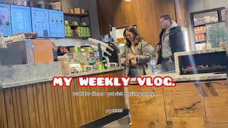 VLOG • sushi for dinner, got sick and quick groceries 🍱🤒🛒 | melissaregaspi