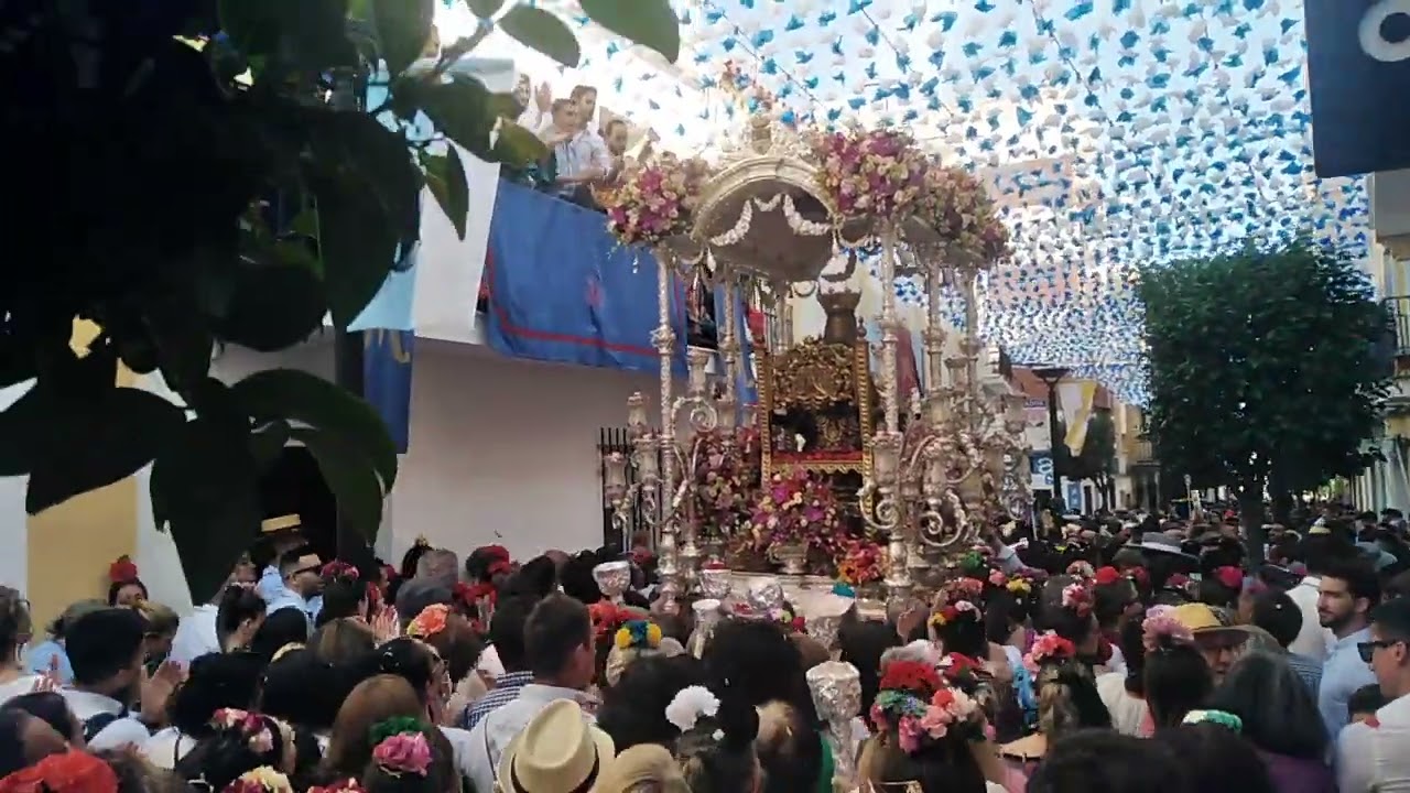 Romería de Lepe 2022. Salida de La Bella.