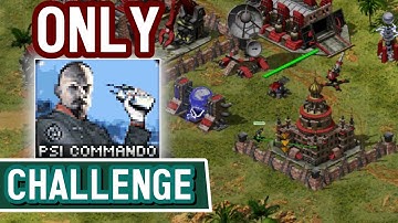 Psi Commandos: One Unit Challenge - Red Alert 2 - Challenge Video