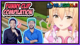 NIJISANJI - FUNNY NIJISANJI CLIP COMPILATION REACTION