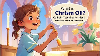 What Is Chrism Oil | Catholic Teaching for Kids | Baptism and Confirmation