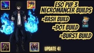 ESO: Solo necromancer build | ESO PvP - [Scions of ithelia] (necro bash/dot/burst builds)