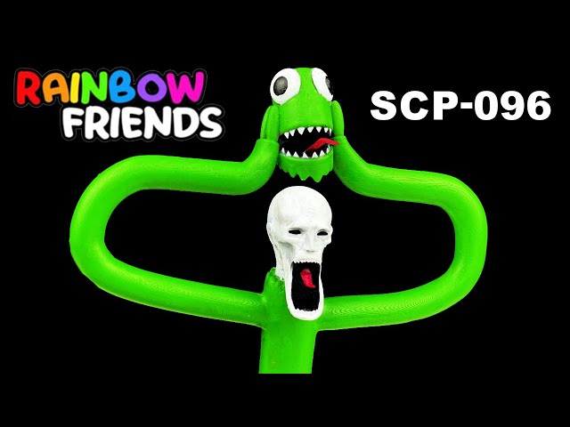 Green Rainbow friends SCP 096 - Roblox