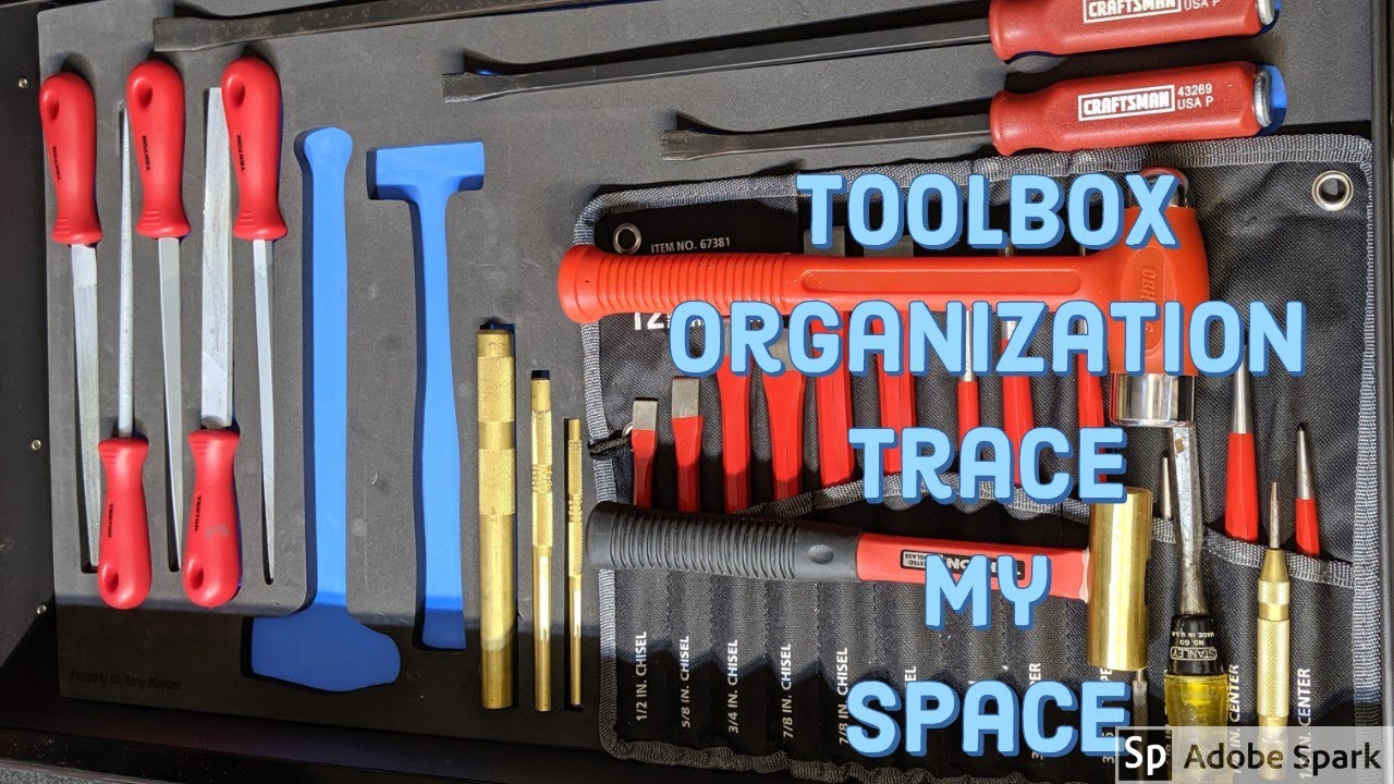 Toolbox Organization Trace My Space Amazing Toolbox Organizer YouTube