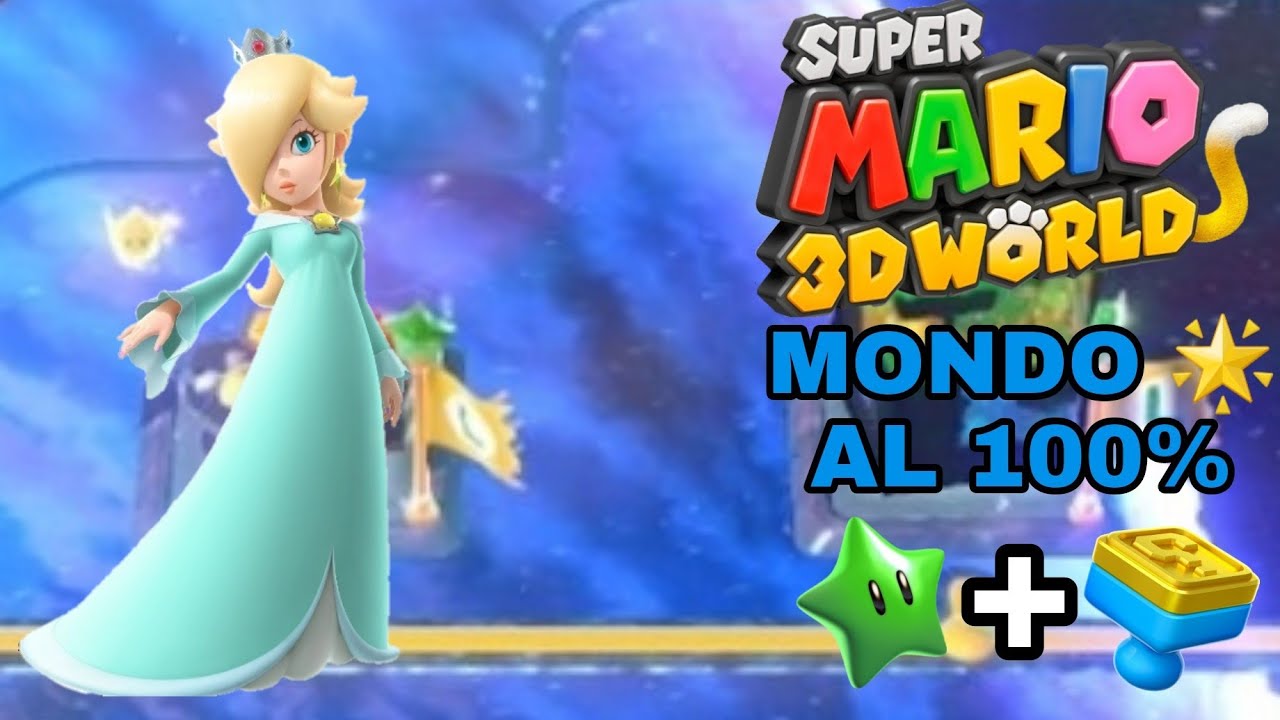 MONDO STELLA AL 100% (Tutte le stelle verdi e timbri) - Super Mario 3D World (Switch) ITA #9