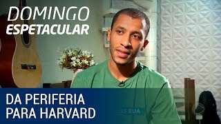 Jovem da periferia vai estudar em Harvard