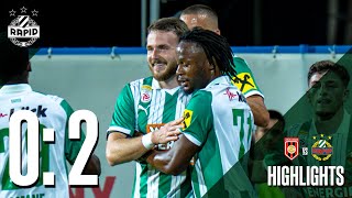 Highlights: FK Dečić Tuzi – SK Rapid