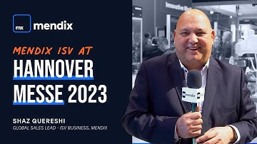 Mendix ISV Program at Hannover Messe 2023