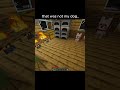 That wasn't My Dog💀 #shorts #minecraft #minecraftshorts