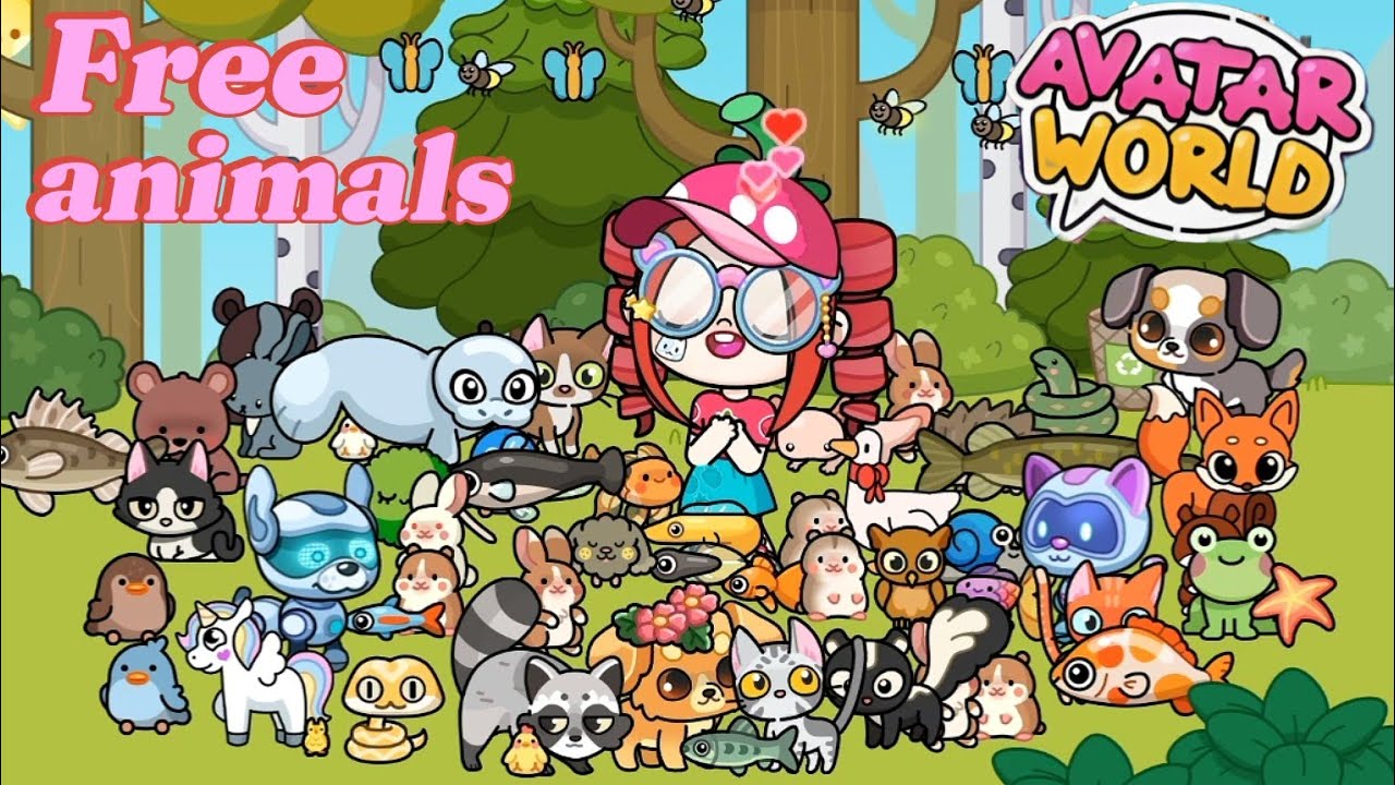 ANIMAL LOCATIONS AND HOW TO GET ANIMALS FOR FREE IN AVATAR WORLD ANIMAL LOCATIONS AND HOW TO GET ANIMALS FOR FREE IN AVATAR WORLD