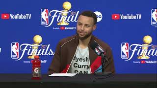Steph Curry Postgame Interview - Game 5 - Warriors vs Celtics | 2022 NBA Finals