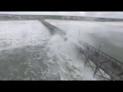 Vidéo: L'ouragan Florence Devrait Frapper Les Carolines Avec Des Vents Violents Et Des Inondations