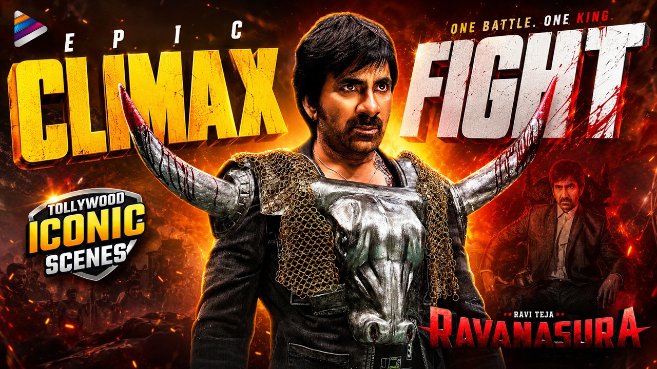 Ravanasura Movie Epic Climax Climax Fight | Ravi Teja MASS Action Scene | Tollywood Iconic Scenes